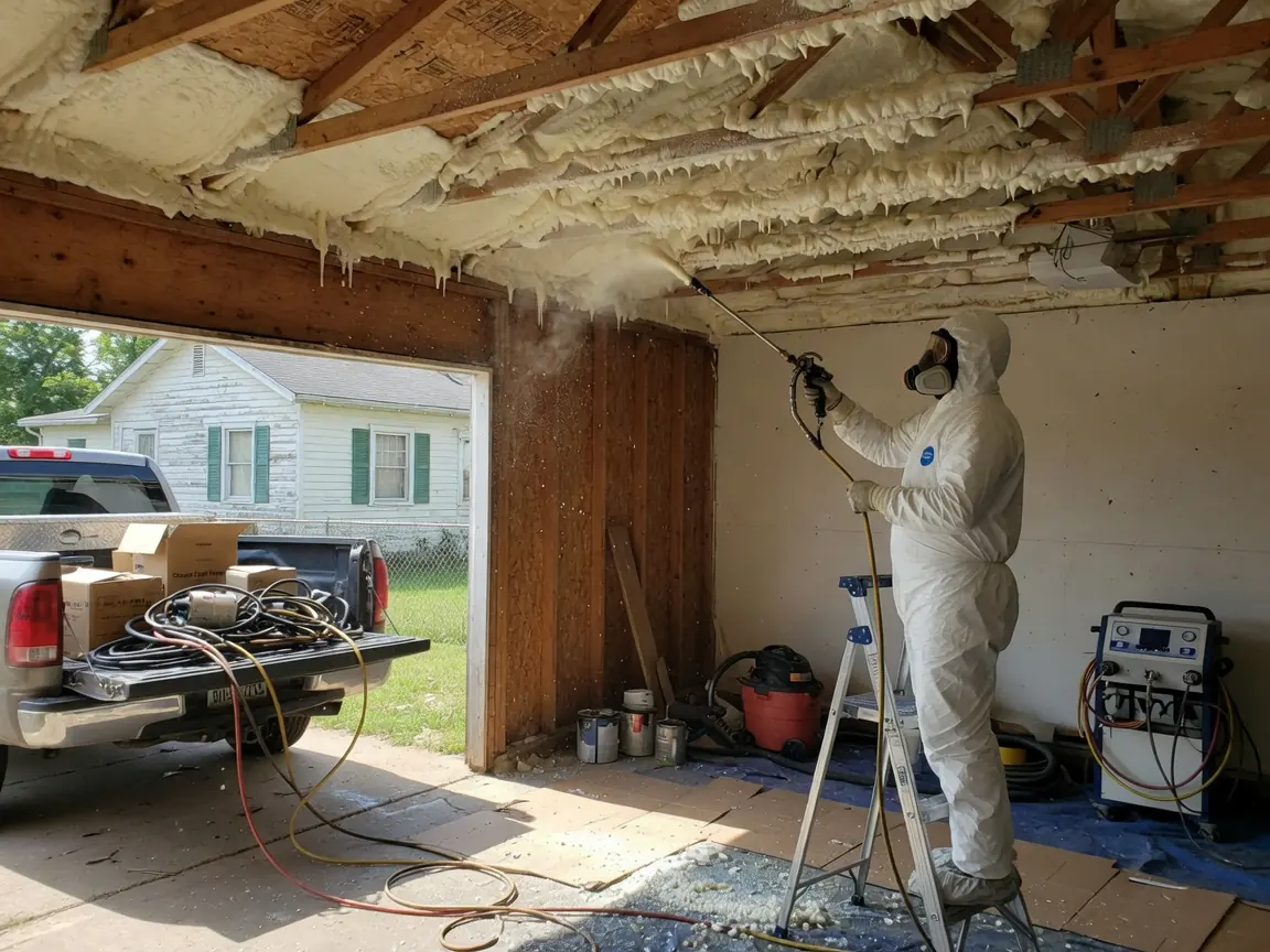 Garage Spray Foam Insulation in Sapulpa, OK
