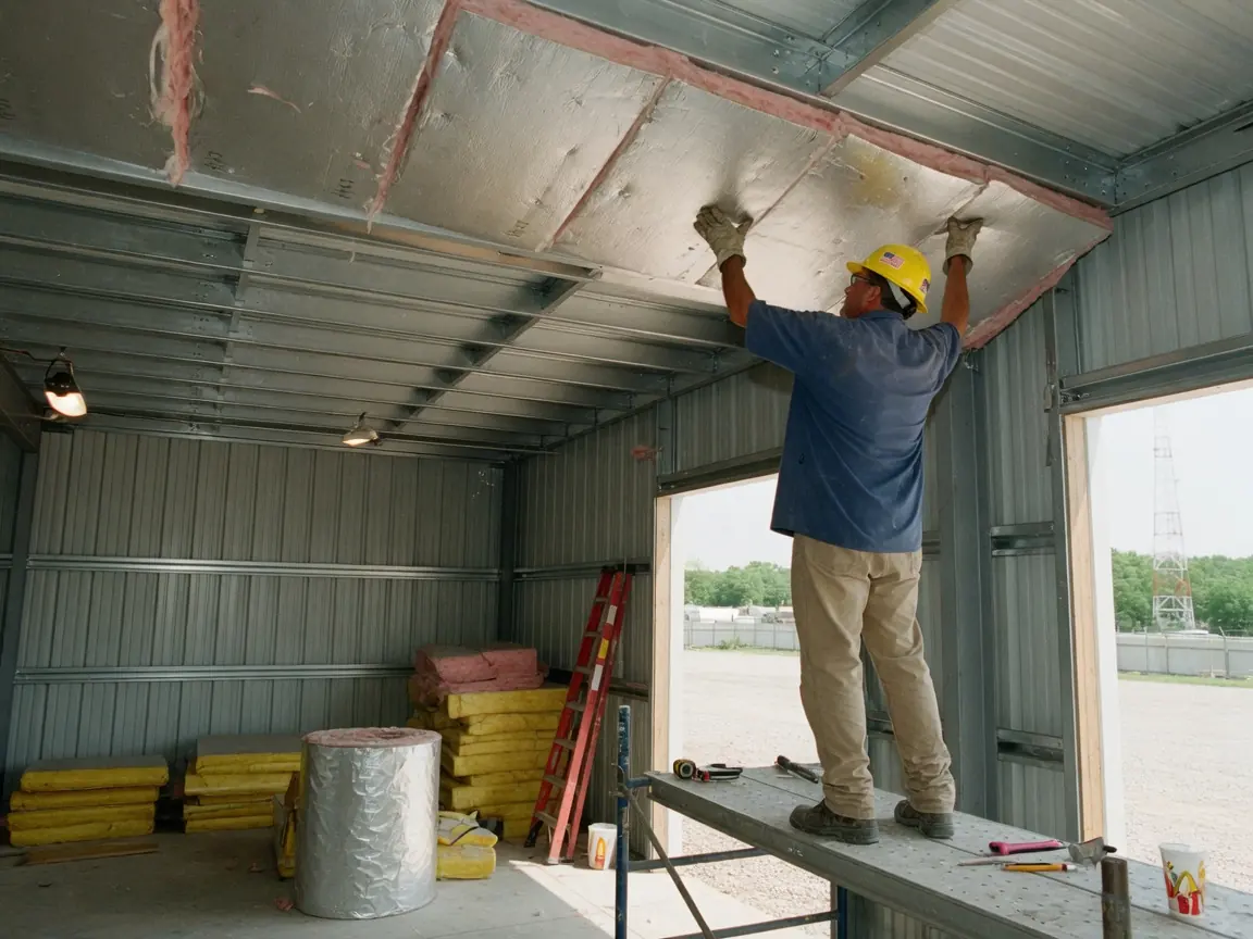 Metal Building Insulation in Sapulpa, OK