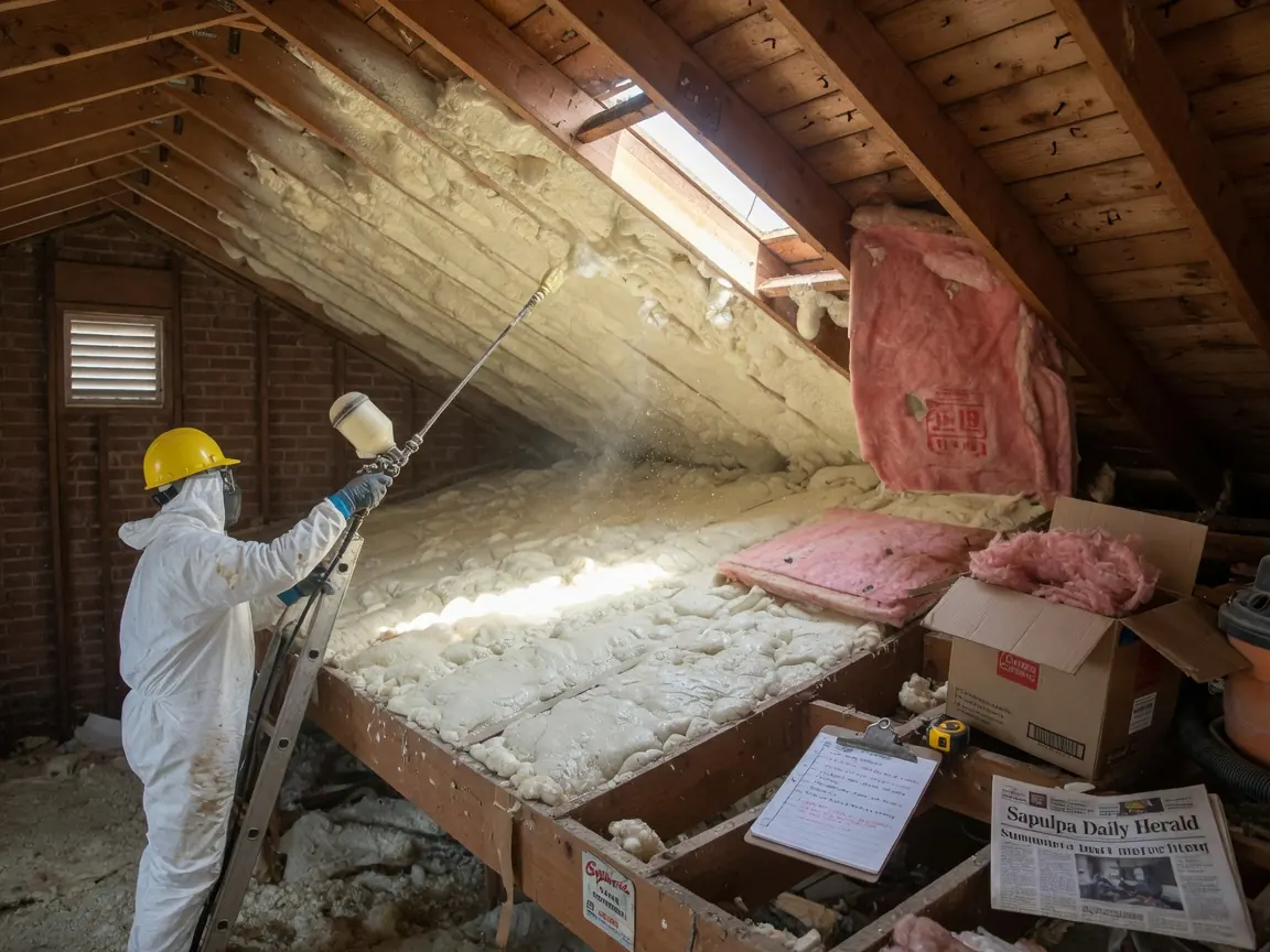 Spray Foam Insulation Pros and Cons: An Honest Look for Sapulpa Homeowners