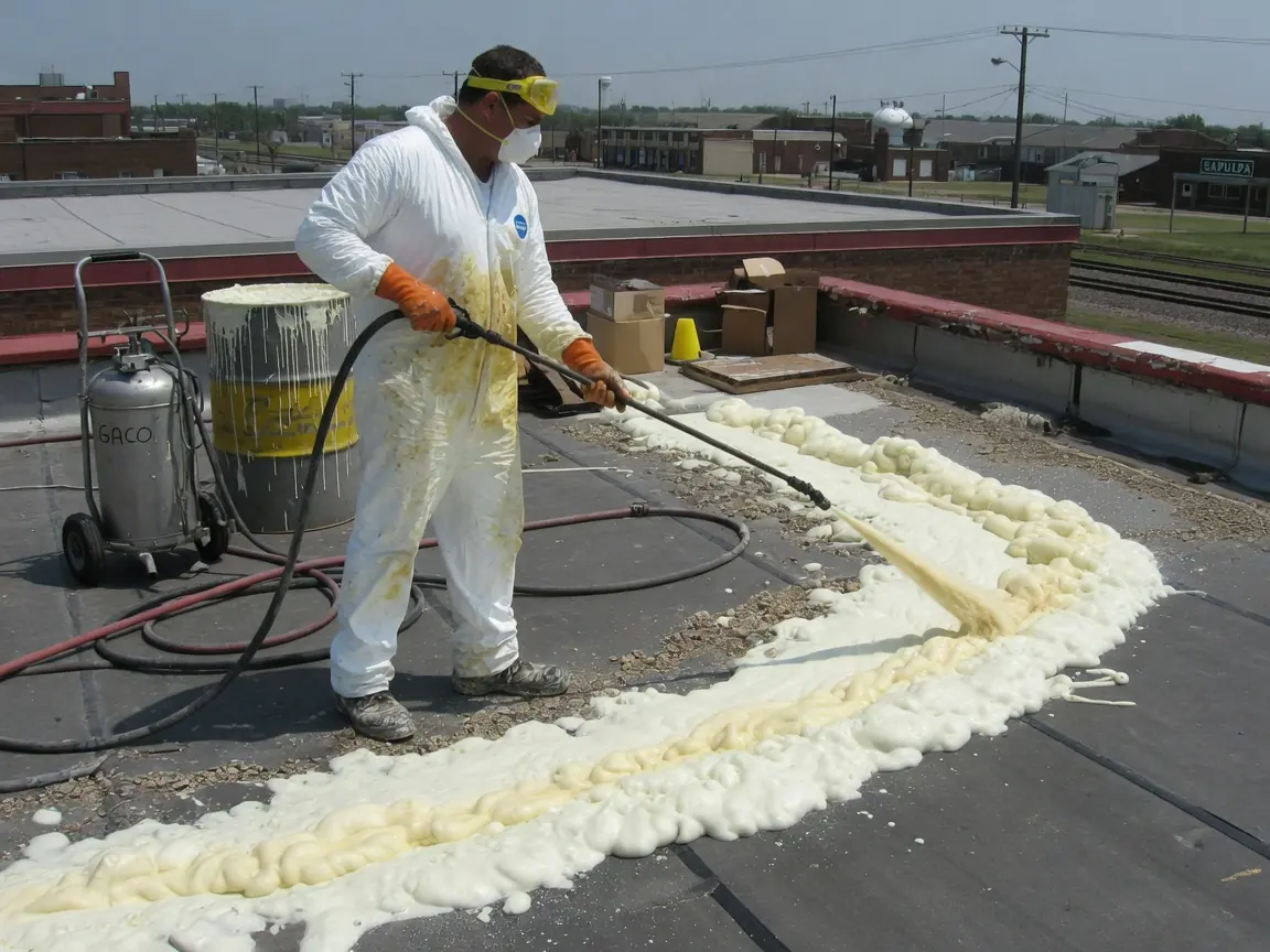 Spray Foam Roofing in Sapulpa, OK